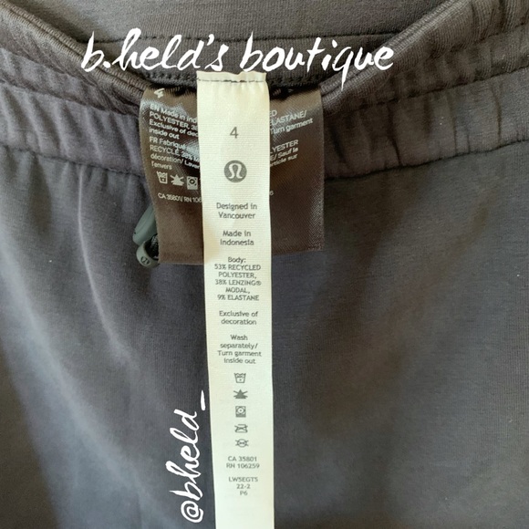 lululemon Softstreme High-Rise Pant in Black Size 4 Brand New NWT - Picture 4 of 16